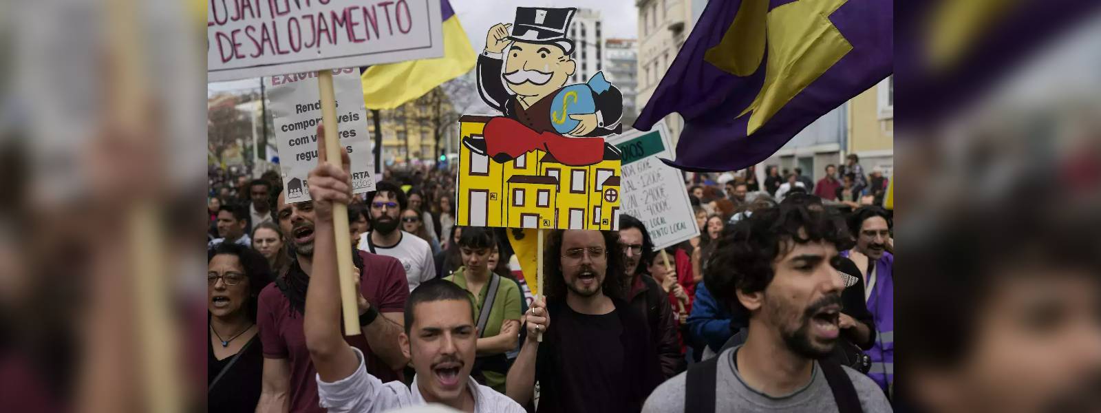 Protests against housing prices rock Portugal